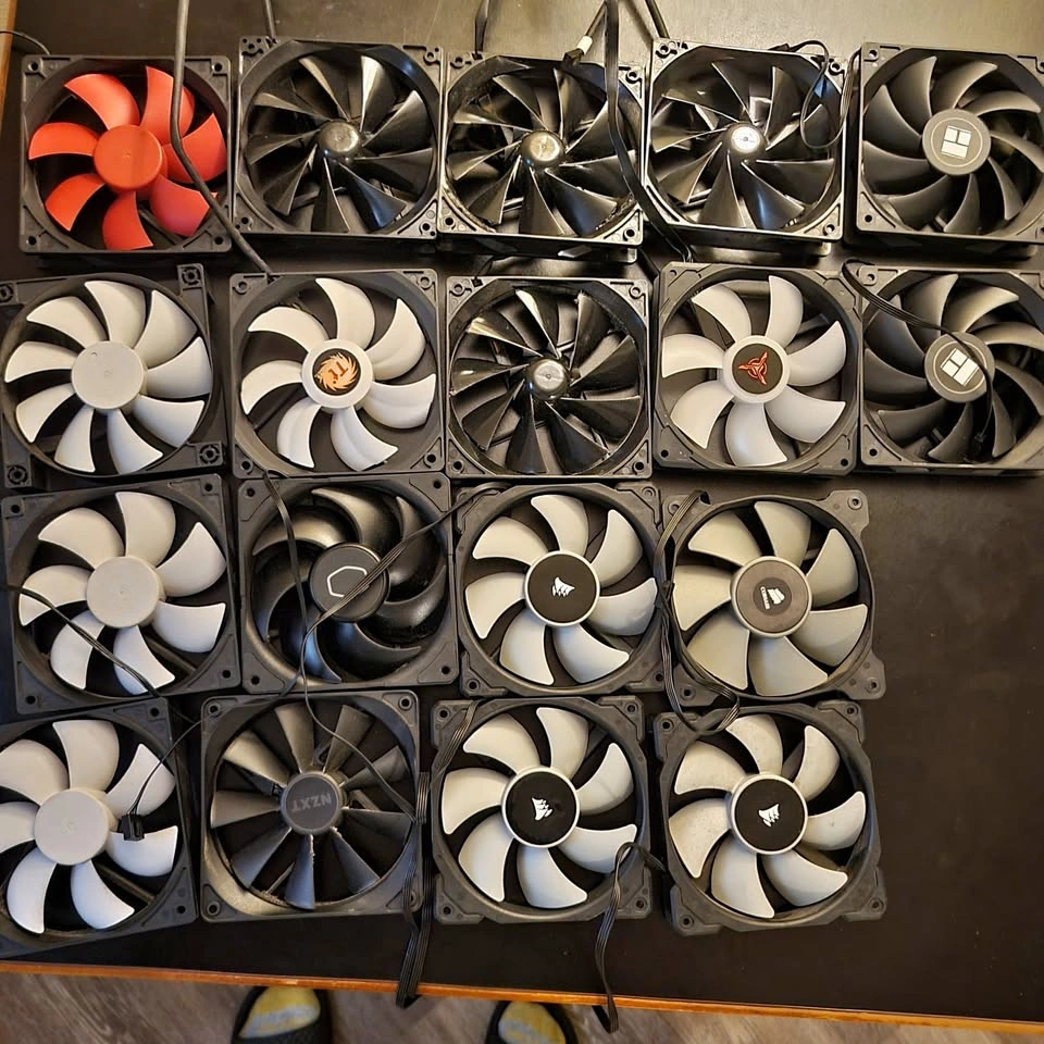 PC Case Fans (18 total)