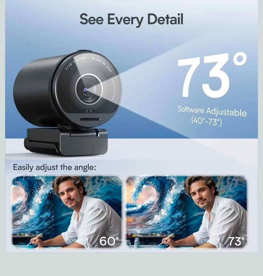 EMEET SmartCam S800 4K UHD Webcam - photo 4