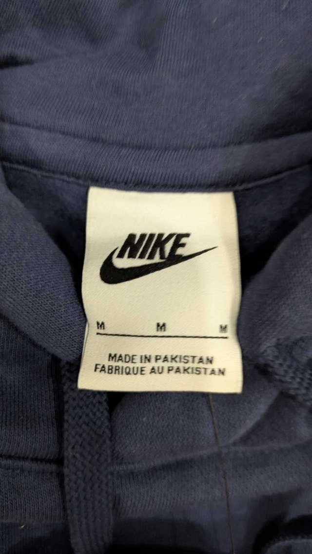 Nike Men's Pullover Hoodie, Navy, Medium - photo 2