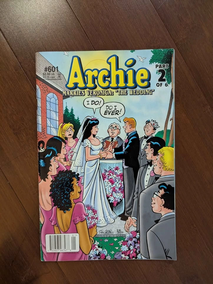 "Archie Marries..." Full Comic Set, Issues #600-605 - photo 3