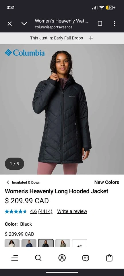 Columbia Omni-Heat reflective jacket - photo 2
