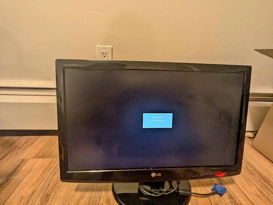 LG monitor