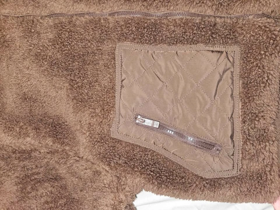 Alo Yoga Sherpa Jacket – Brown – Size Large - photo 4