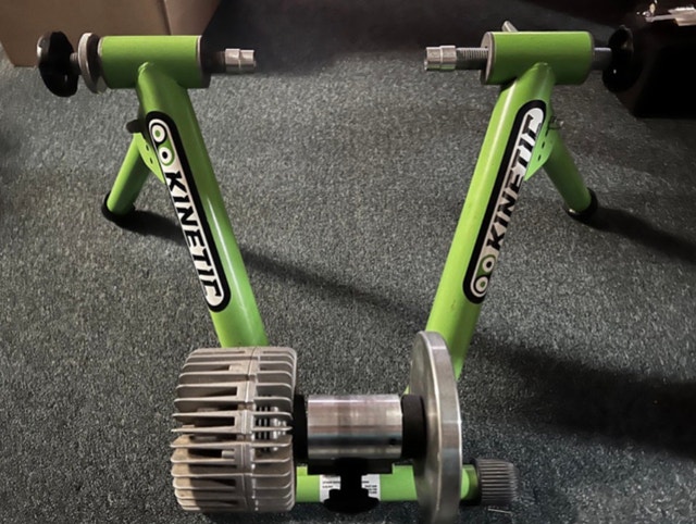 Kinetic Bike Trainer + Front Wheel Riser
