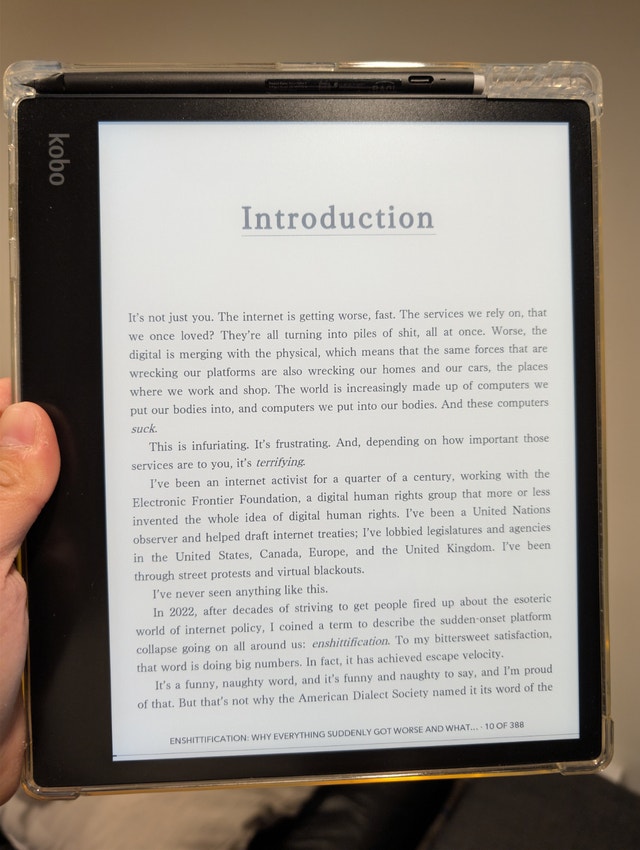 Kobo Elipsa 2E eReader with Stylus - Like New