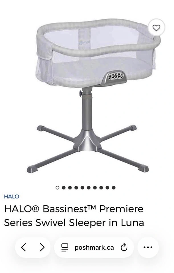 HALO Bassinest Premiere Series Swivel Sleeper with Insert