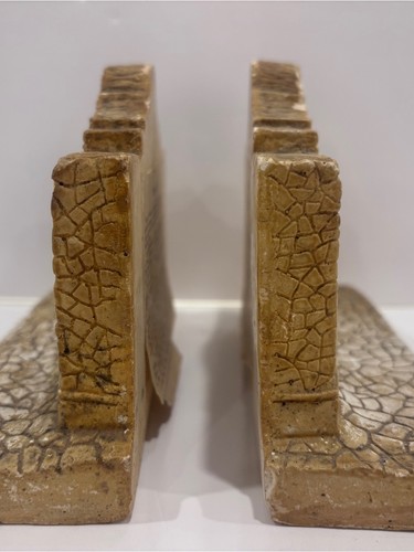 Vintage The Alamo Texas Book Ends - Chalkware/Plaster - photo 3