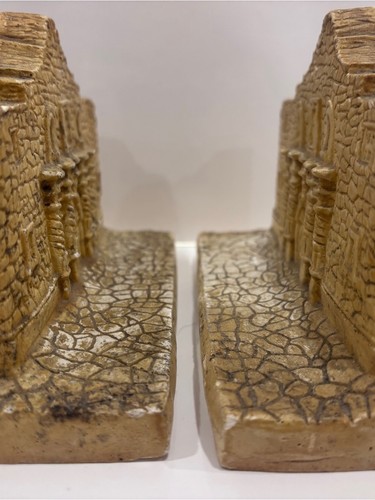 Vintage The Alamo Texas Book Ends - Chalkware/Plaster - photo 5