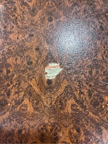 Vintage DuraWood Carved Tray Mid Century Decorative Tray- 18” - photo 4