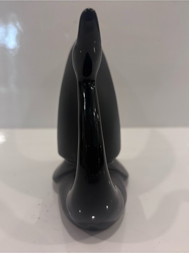 Vintage Mid-Century Modern Abstract Swan Ceramic Sculpture - photo 4