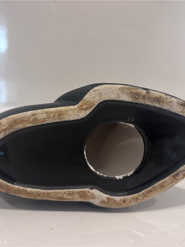 Vintage Mid-Century Modern Abstract Swan Ceramic Sculpture - photo 5