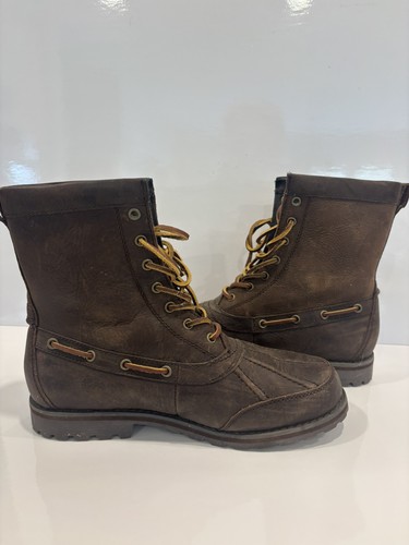 Polo Ralph Lauren Whitsand Boots men’s 7, women’s 9 all leather - photo 4
