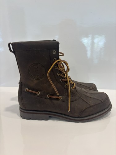 Polo Ralph Lauren Whitsand Boots men’s 7, women’s 9 all leather - photo 5