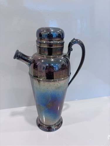 Vintage Primrose Plate Silver plated cocktail shaker EP art deco