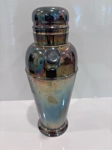 Vintage Primrose Plate Silver plated cocktail shaker EP art deco - photo 2