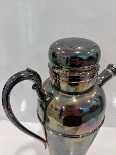 Vintage Primrose Plate Silver plated cocktail shaker EP art deco - photo 5