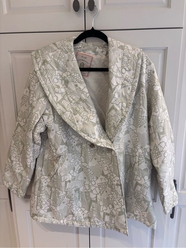 Vintage Baracco Sport Company 100% Silk Quilted Jacket - photo 2