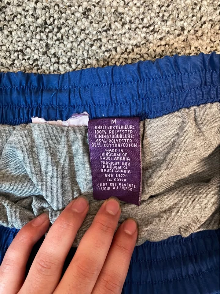 Blue Cargo Track Pants Size M - photo 3