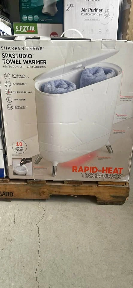 Sharper Image SpaStudio Towel Warmer