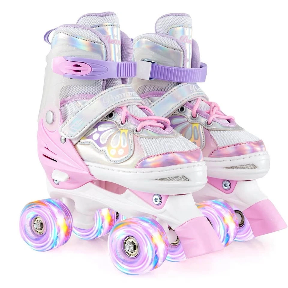 Roller blades (35-38) adjustable sized