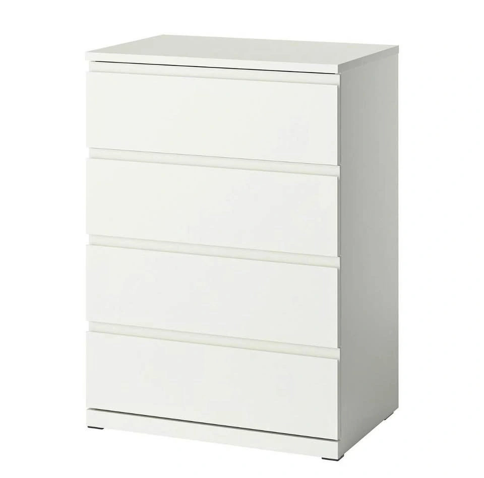 Storklinta White 4-Drawer Dresser