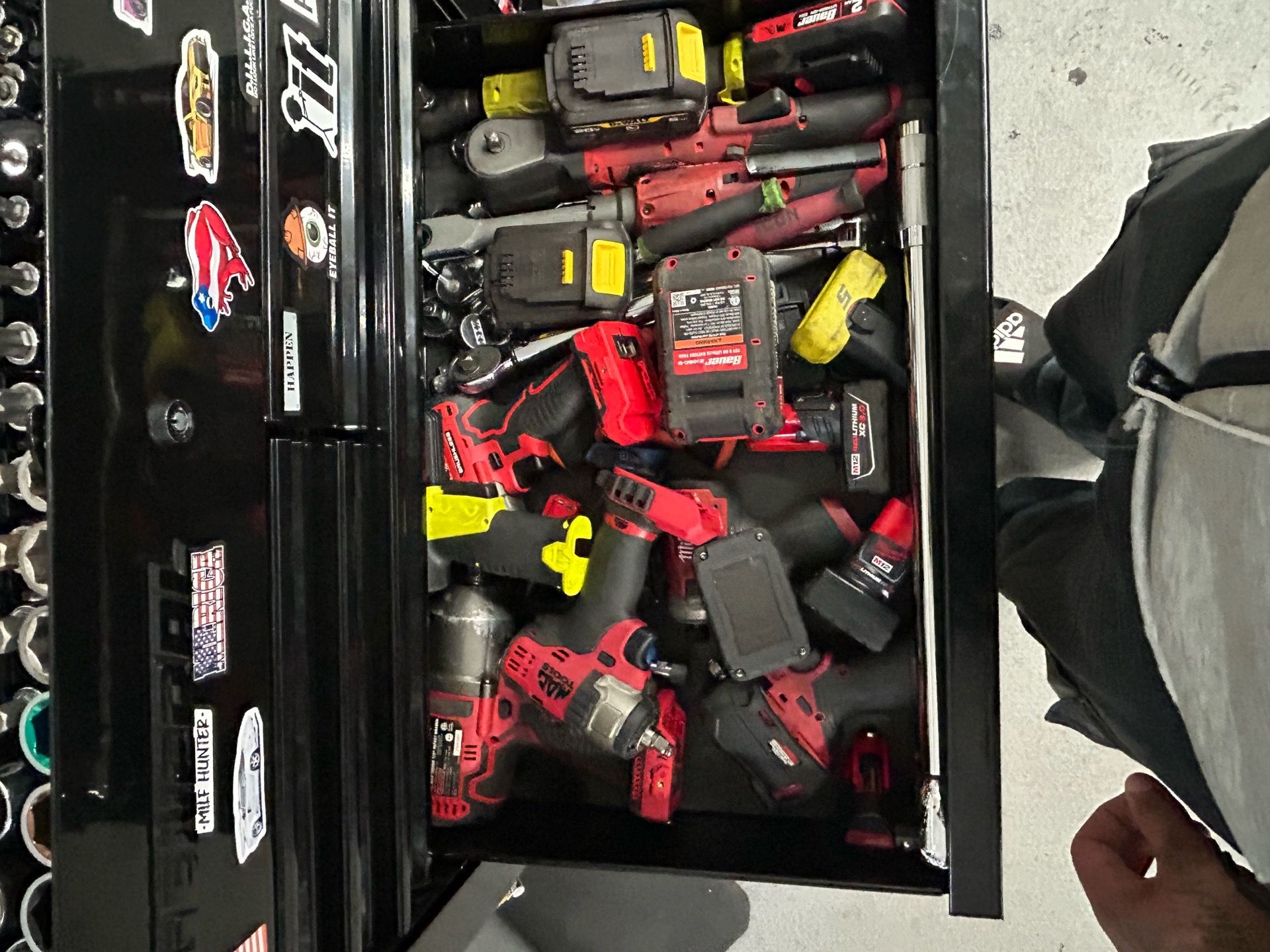 Snapon, Milwaukee, Bauer, MacTools Impact Guns