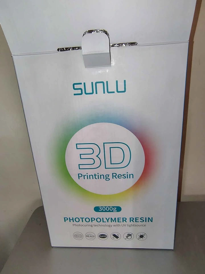 NEW Sealed SUNLU ABS-Like 3D Printer Resin (3000g / 3kg) - Dark - photo 3