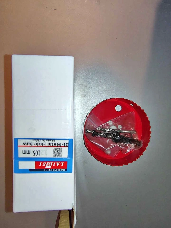 AIWEI 105mm Bi-Metal Hole Saw - Brand New