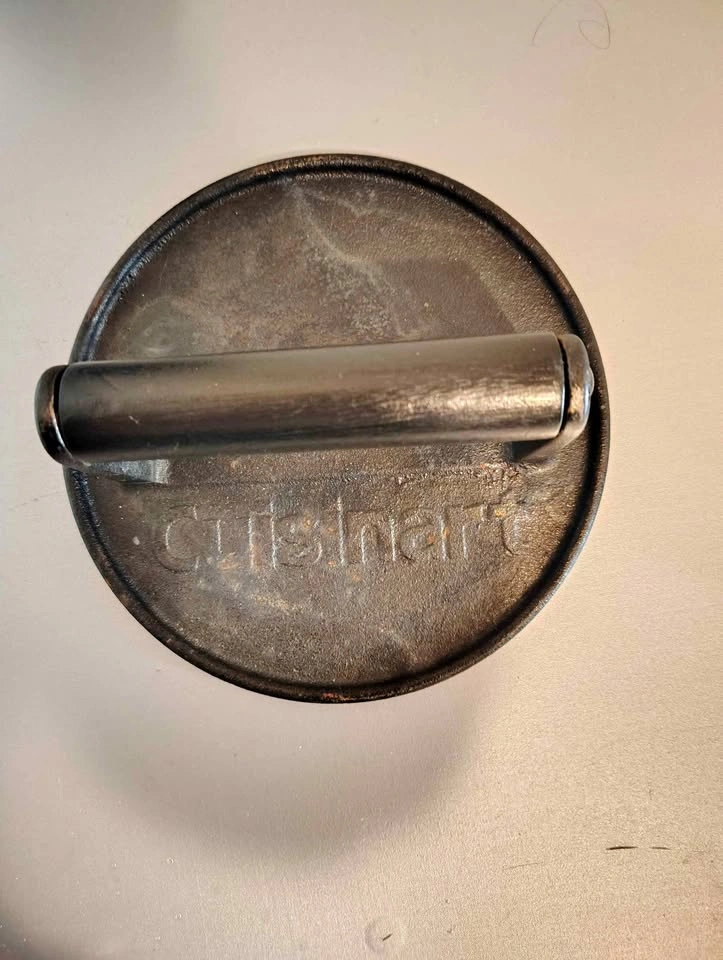 Cuisinart Cast Iron Smashed Burger Press
