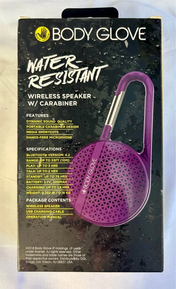 Body Glove Wireless Speaker with Carabiner - photo 2