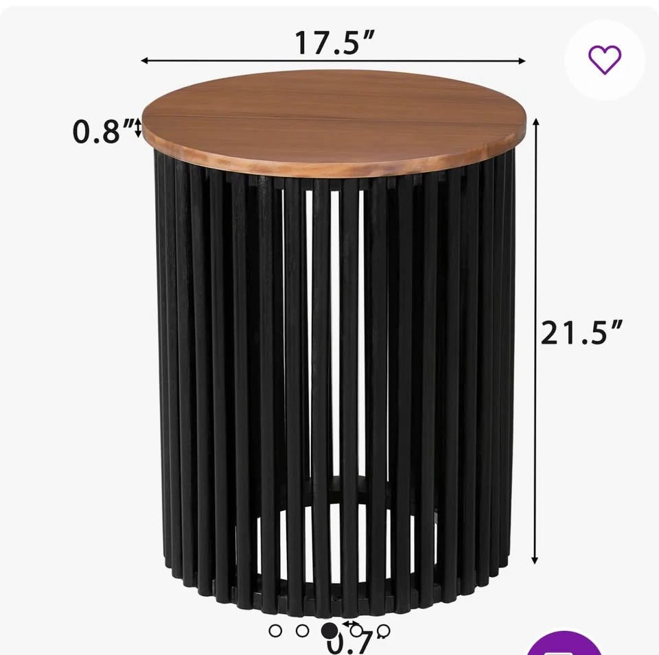 Brand new Modern style solid wood side table - photo 2