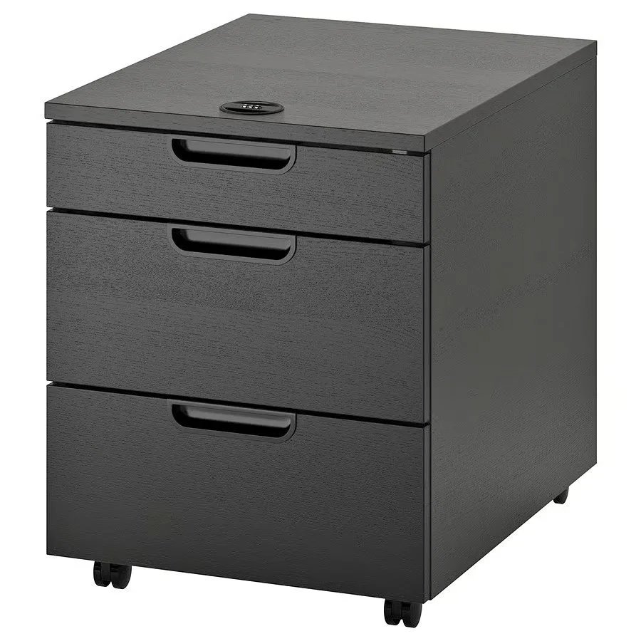 IKEA GALANT Rolling Drawer Unit with Combination Lock thumbnail
