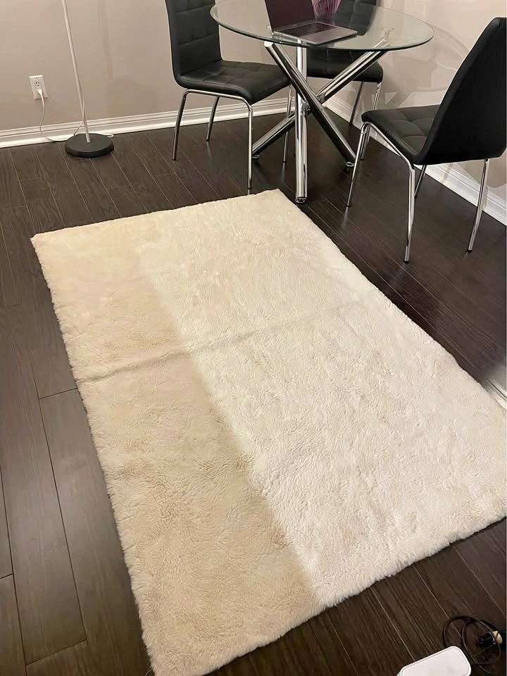 Really Soft Fluffy White Area Rug
