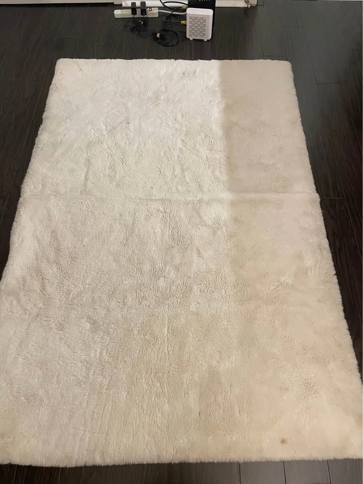 Really Soft Fluffy White Area Rug - photo 3