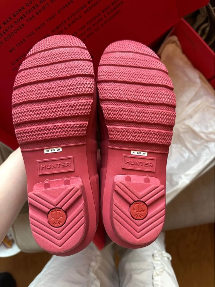 New Hunter Tall Rain Boots US 8 - photo 4