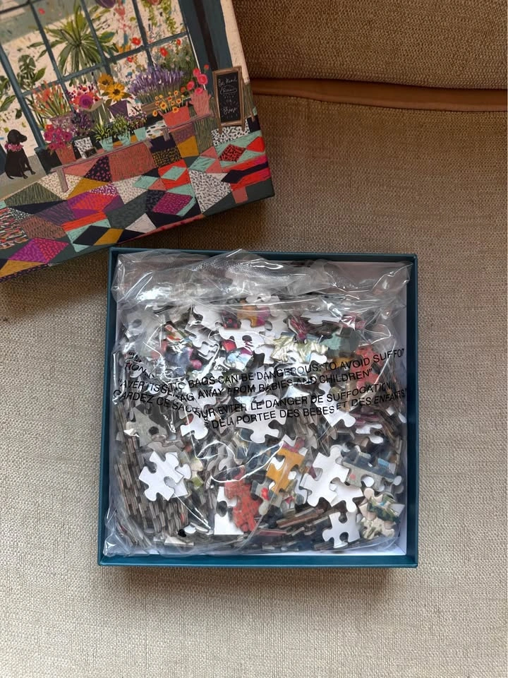 Galison Wonder & Bloom 500 Piece Puzzle - New - photo 2