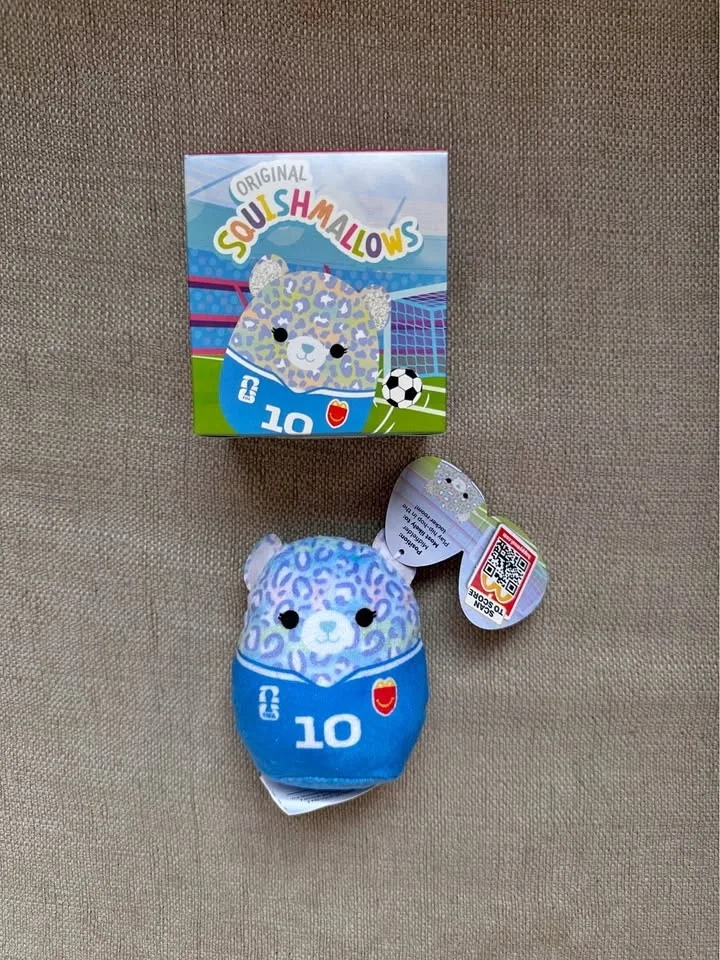 McDonald’s FIFA Squishmallow #10 Lindsay the Leopard Toy