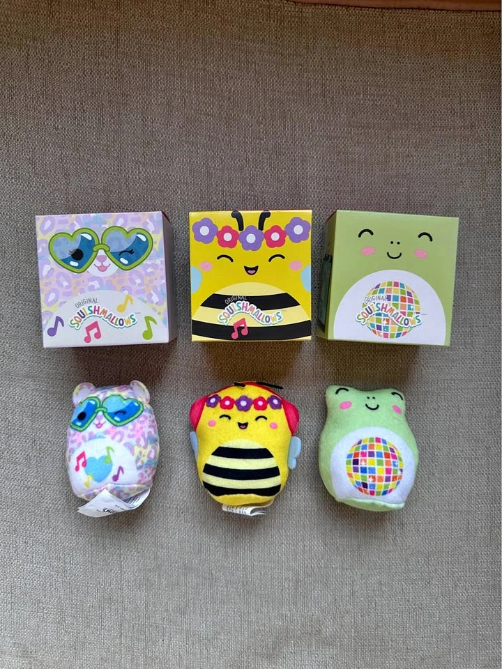 McDonald’s Squishmallows Happy Meal Toys