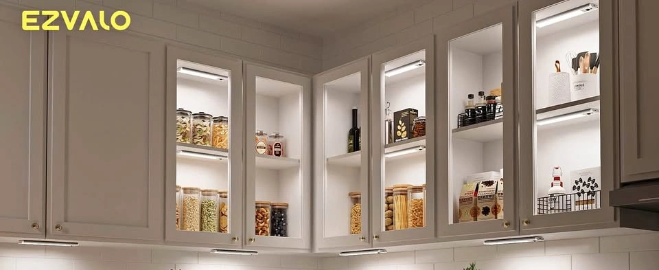 EZVALO Rechargeable Motion Sensor LED Closet Lights