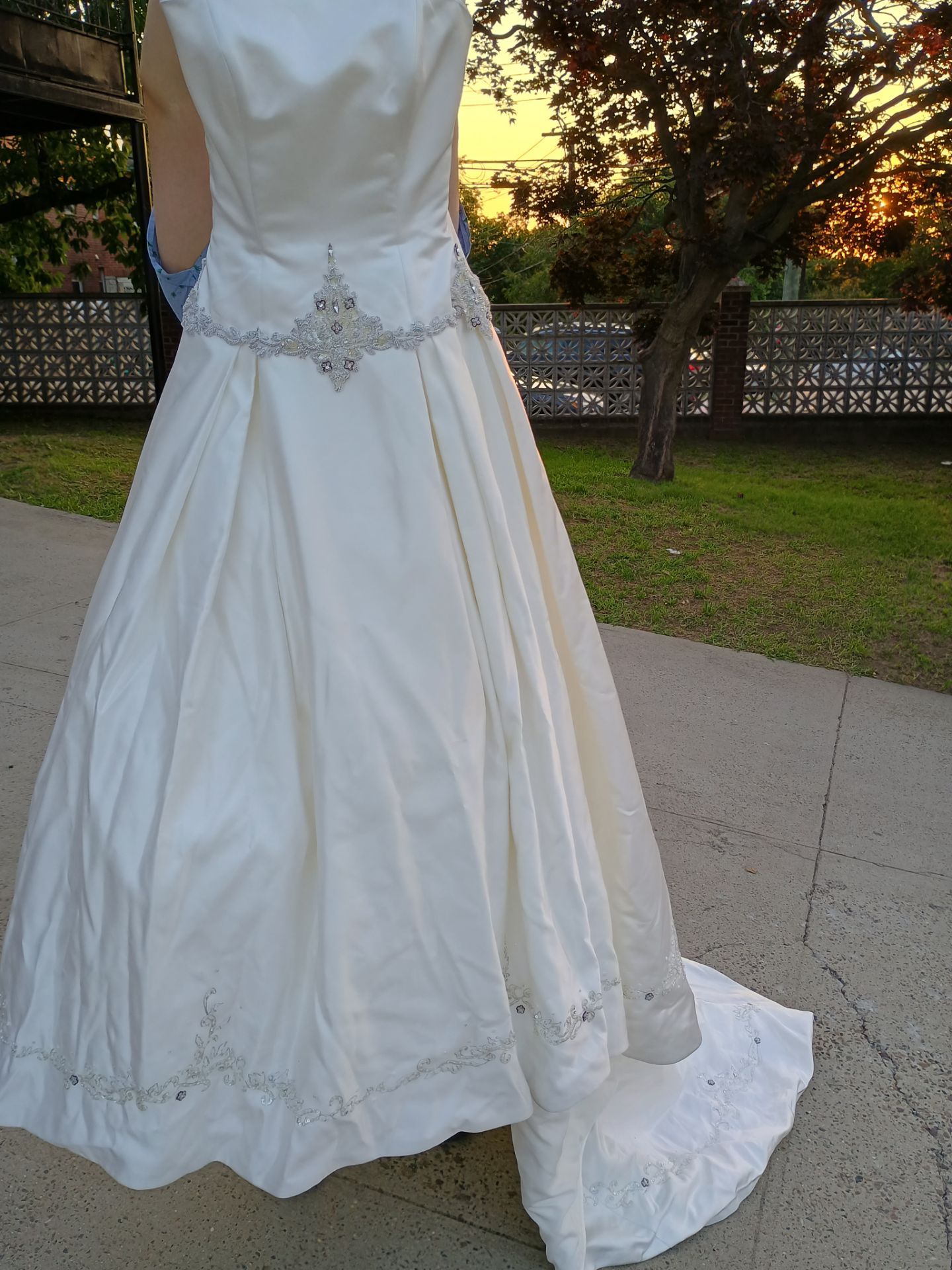 Christina Wu Ivory Wedding Gown Size 10