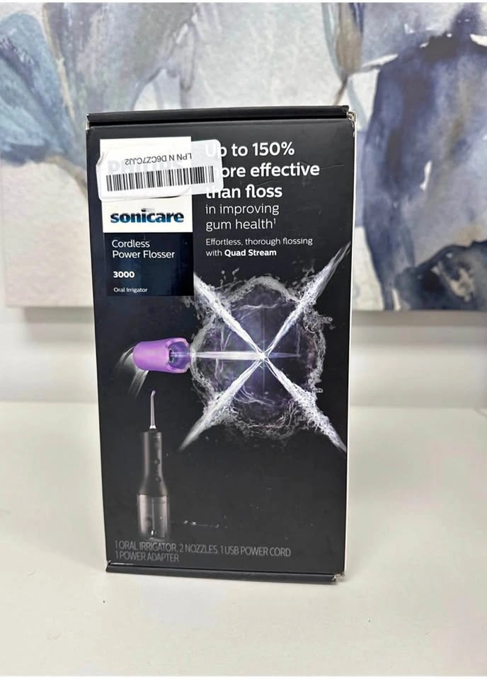 NEW Philips Sonicare Power Flosser 3000 Cordless Water Flosser
