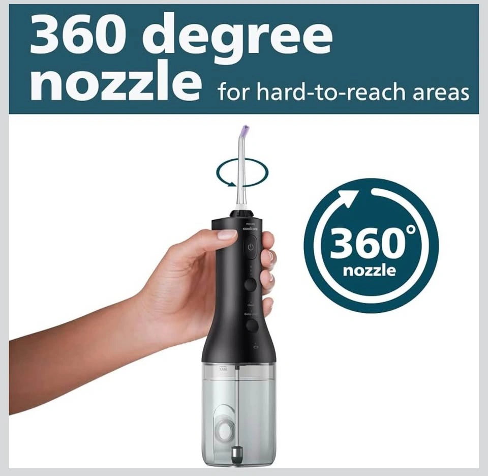 NEW Philips Sonicare Power Flosser 3000 Cordless Water Flosser - photo 3