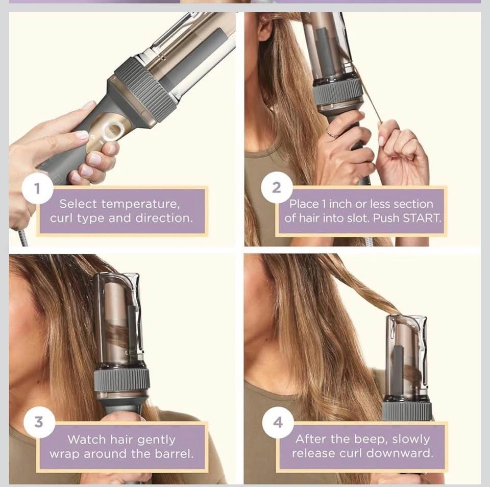 NEW Conair InfinitiPRO Curl Secret 1 ¼ Inch Auto Hair Curler - photo 5