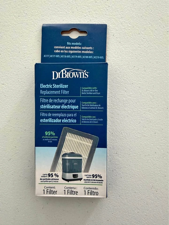 Dr. Brown's Sterilizer & Dryer Replacement Filter - Brand New