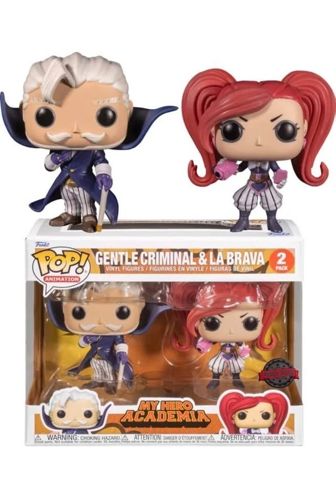 Brand NEW Funko Pop! My Hero Academia: Gentle Criminal 2-Pack - photo 2