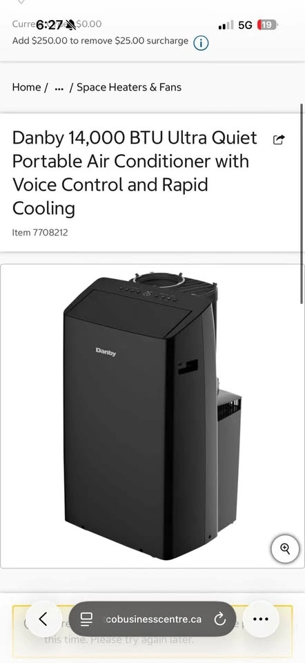 Danby AC air conditioner