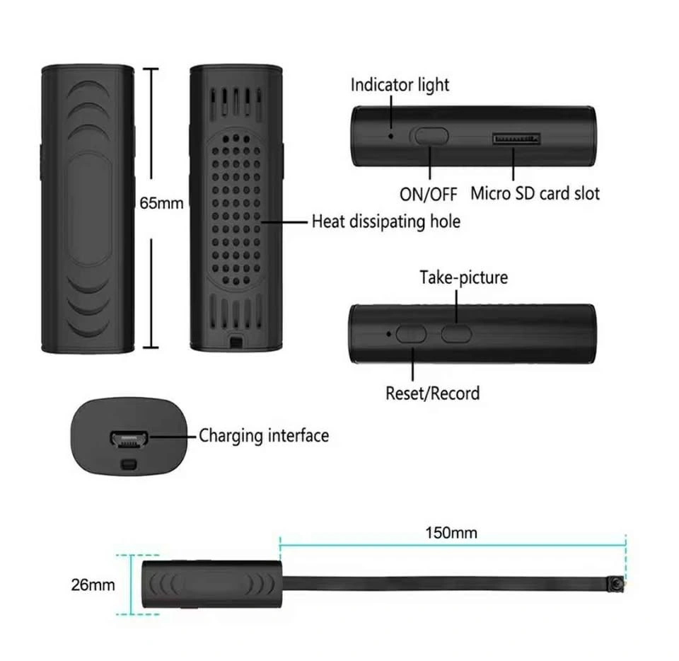 Mini Portable Remote WIFI Camera Small Compact Surveillance - photo 5