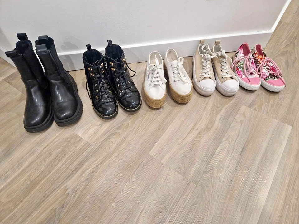 Superga Platform Sneakers and Assorted Boots & Sneakers