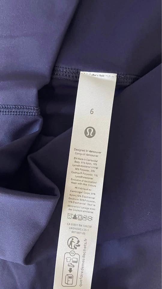 BRAND NEW Lululemon Align shorts 6” - photo 3