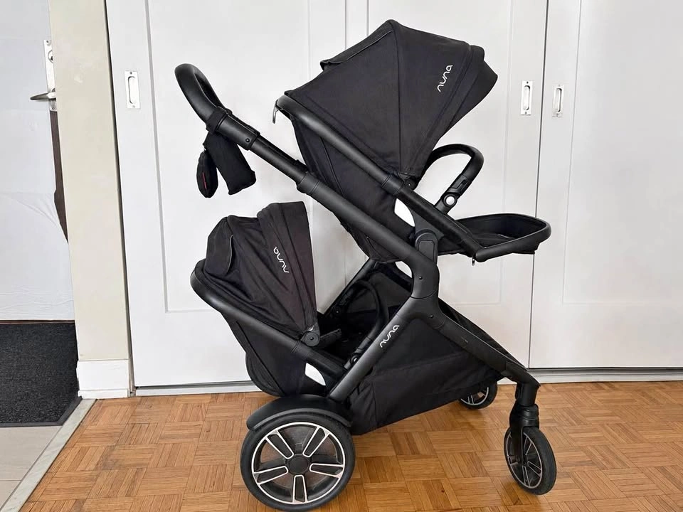 Nuna Demi Grow single to double stroller